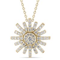 Necklace Salvini Woman Sole s in Gold Diamante 20111959